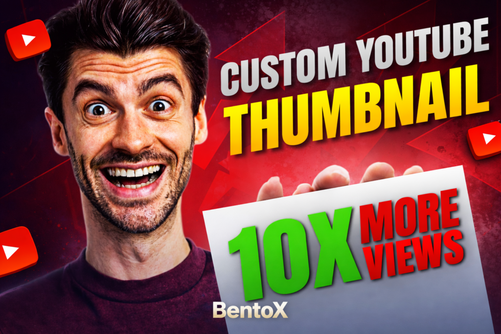 BentoX Team Create Premade Thumbnail. Kakon Roy, YouTube Channel Thumbnails, Digital Marketing, YouTube SEO, YouTube VIEWs, BentoX. YouTube Channel Creation, YouTube Channel Optimization.