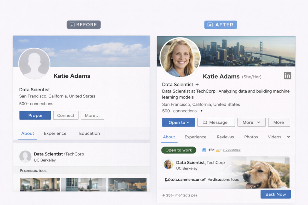 Bentox Team LinkdIn Profile Management